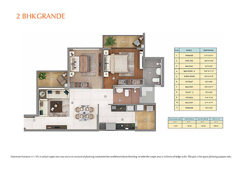 joyville gurgaon floor plan